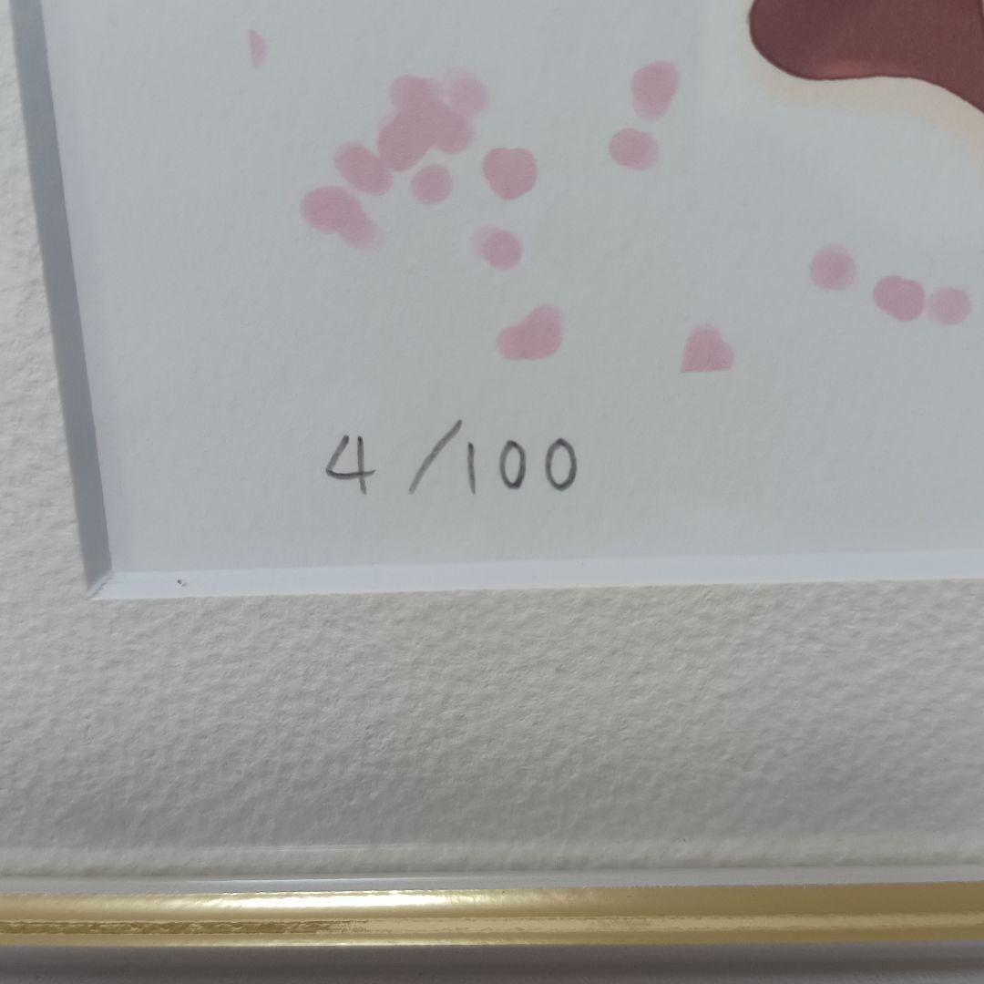 武梨えり　かんなぎ展　 アートグラフ　つぐみ　4/100