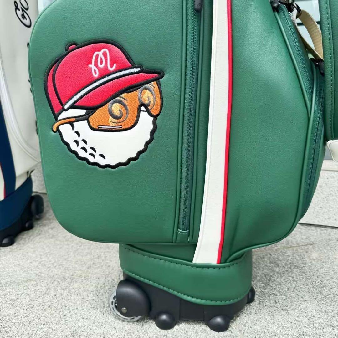 マルボンゴルフバッグ malbon golf キャディバッグ  キャスター型