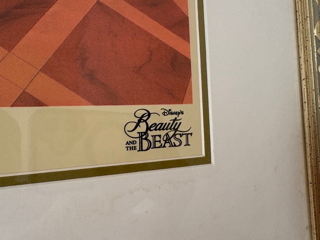 美女と野獣「マジックオブラブ」ディズニー絵画