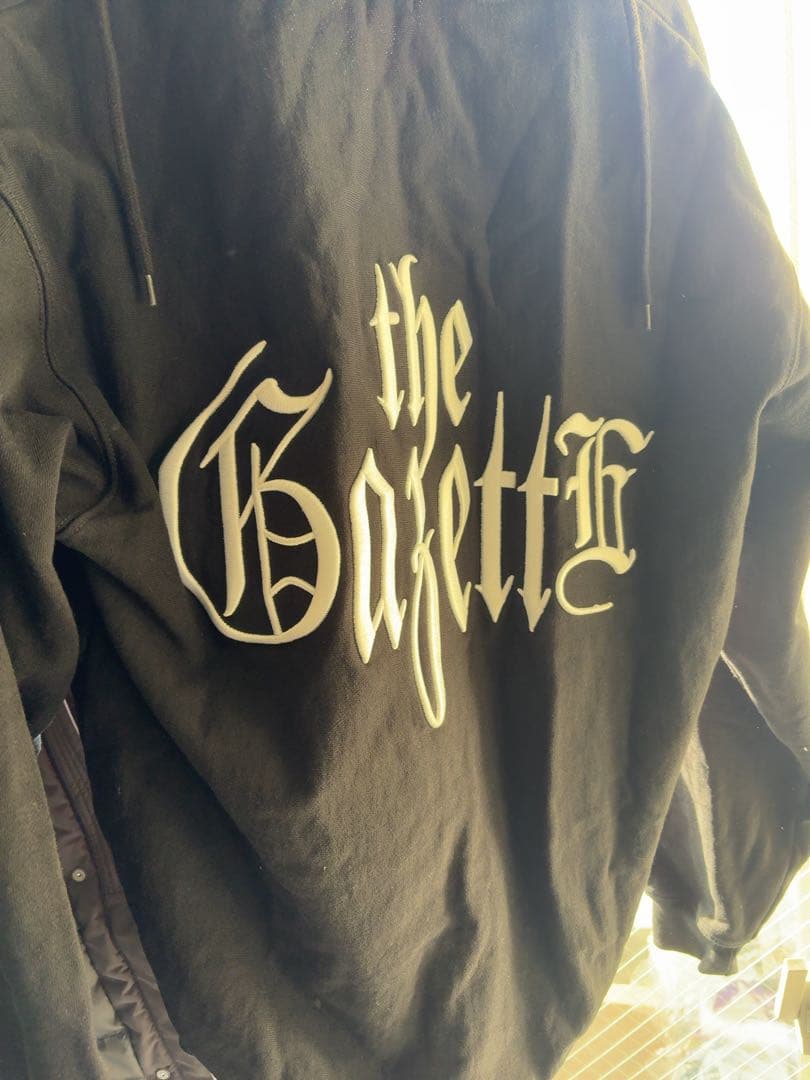 the GazettE バックプリント パーカー