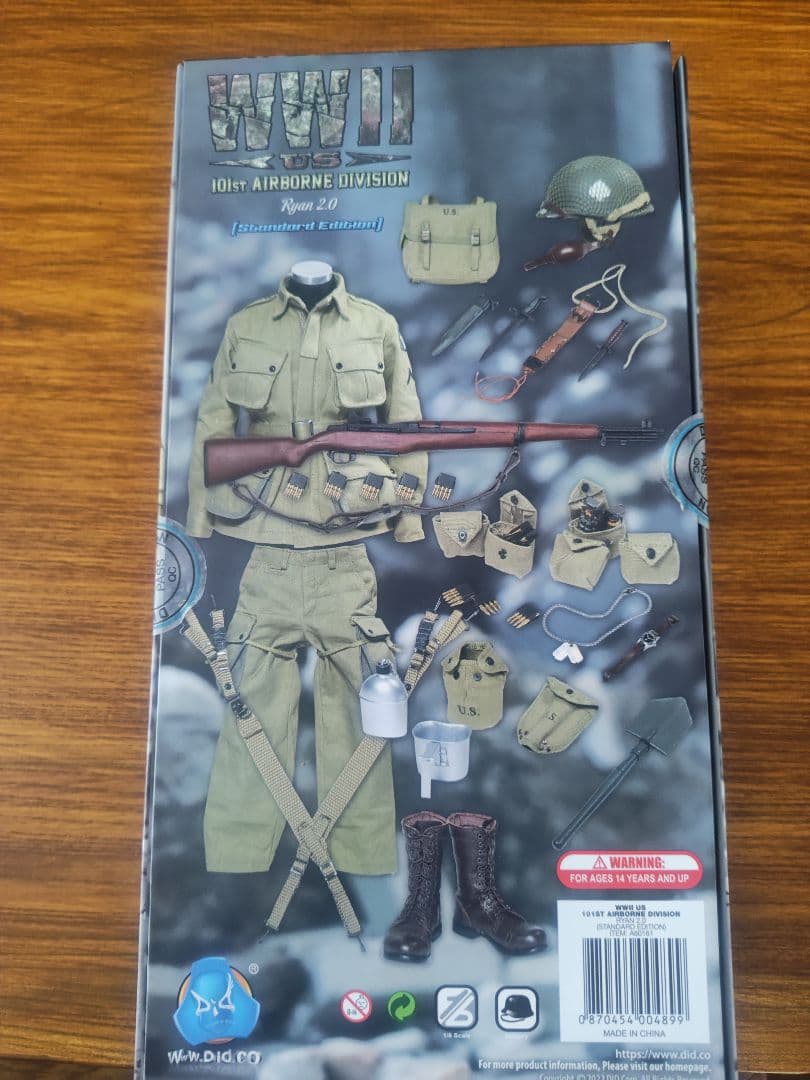 DID 1/6 スケール 可動フィギュア WW2 米軍 第101空挺師団