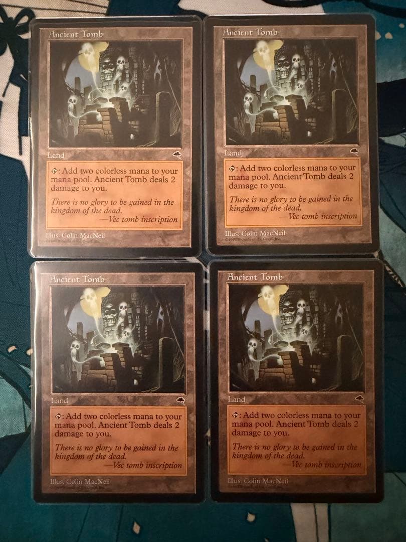 古えの墳墓 英語 4枚