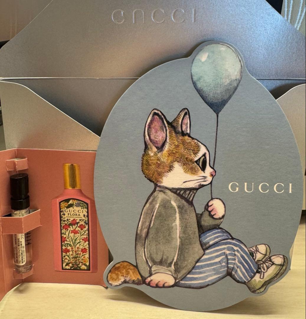 GUCCI ヒグチユウコ　トランプ　カードケース　香水プレゼント付き