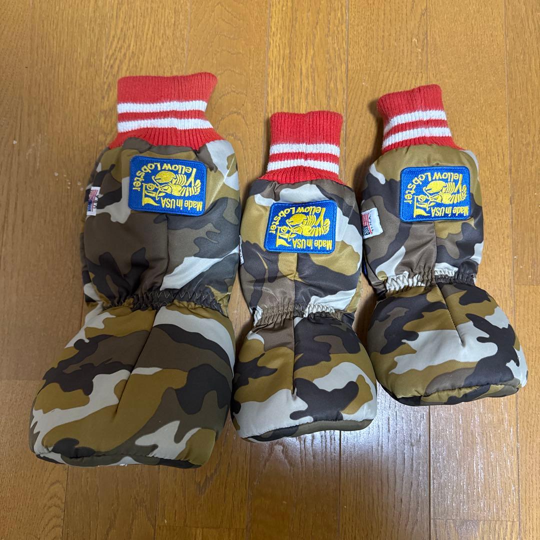 イエローロブスター迷彩 ゴルフキャディバッグ　6種類ヘッドカバー付き