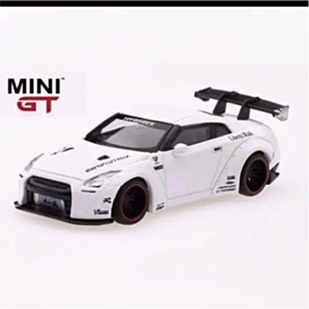 オートサロンMini GT リバティウォーク 日産 GTR R35 マットホワイ