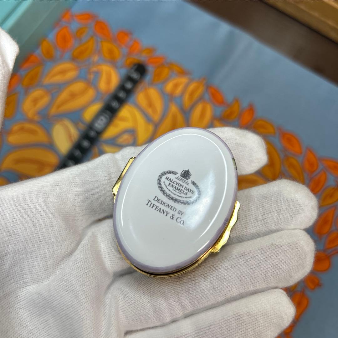 HALCYON DAYS 自由の女神像　ティファニーデザイン　小物入