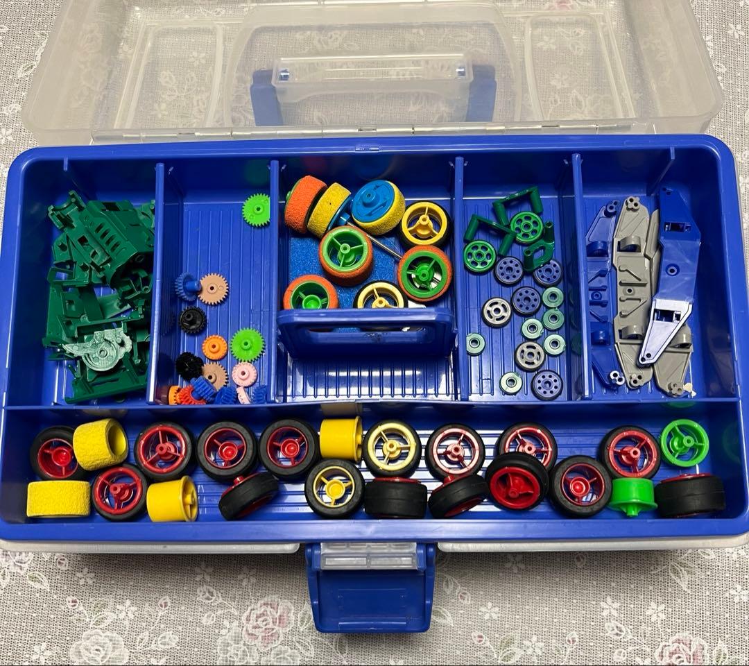 値下げ　タミヤ ミニ四駆スーパーレーサーズボックス2個＋モーター11個など