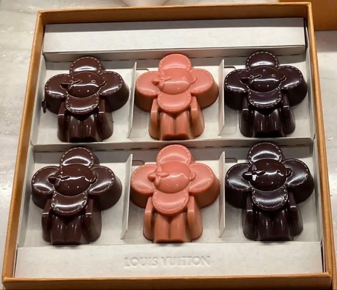 【パリ限定】ルイヴィトン チョコ アソート　ご褒美に！ショッパー付き