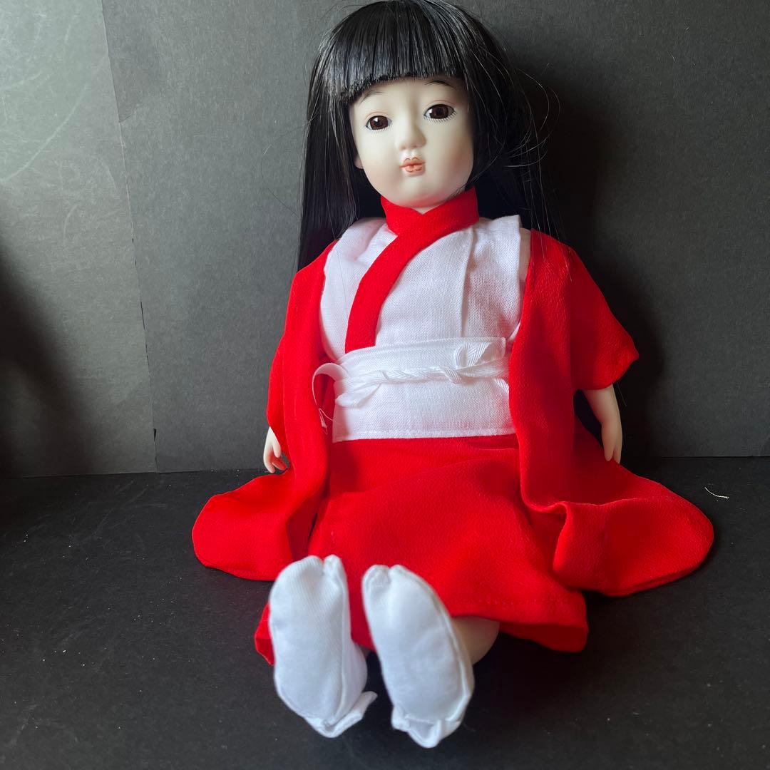 市松人形　抱き市松人形　小さな市松人形　ビスク市松人形　着せ替え市松人形