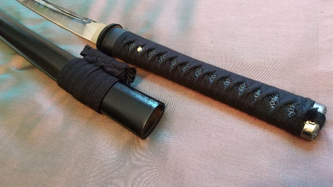 【鶴姫一文字風】模造刀 樋入り刀身 刀剣 喰出し鍔 模擬刀 日本刀