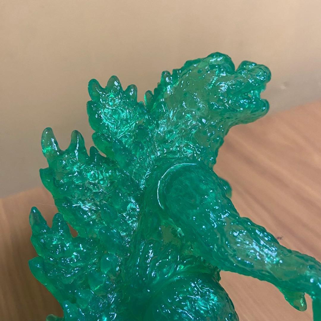 ポピー キングザウルス ゴジラ クリアー緑成型 ソフビ 5450