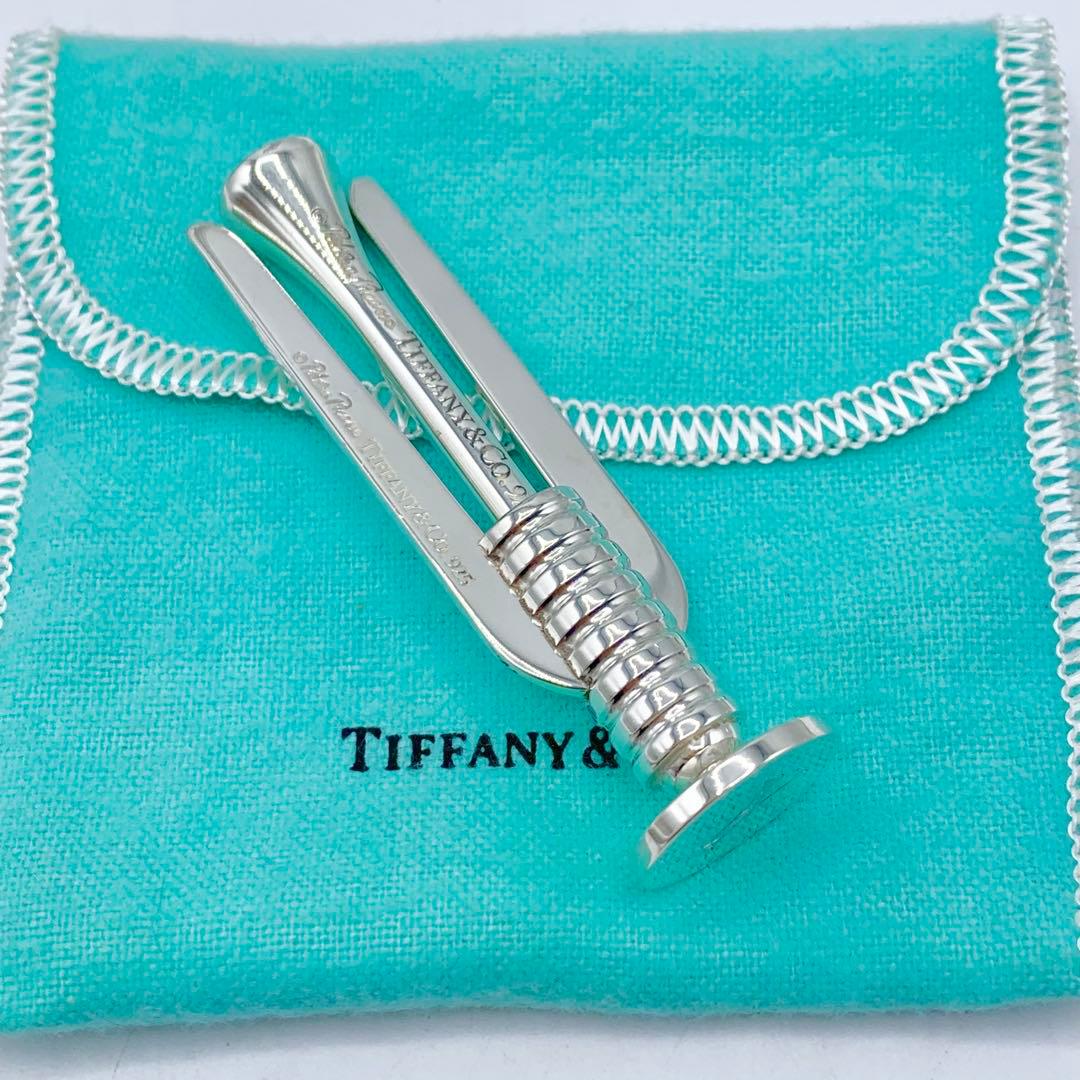 【超希少/超美品】Tiffany ゴルフ　ティー　マーカー　フォーク　925