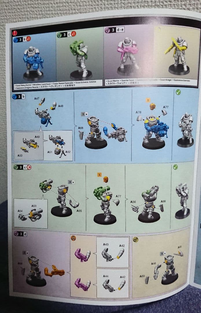 warhammer　スペースマリーン　スカウト・スカッド　ウォーハンマー