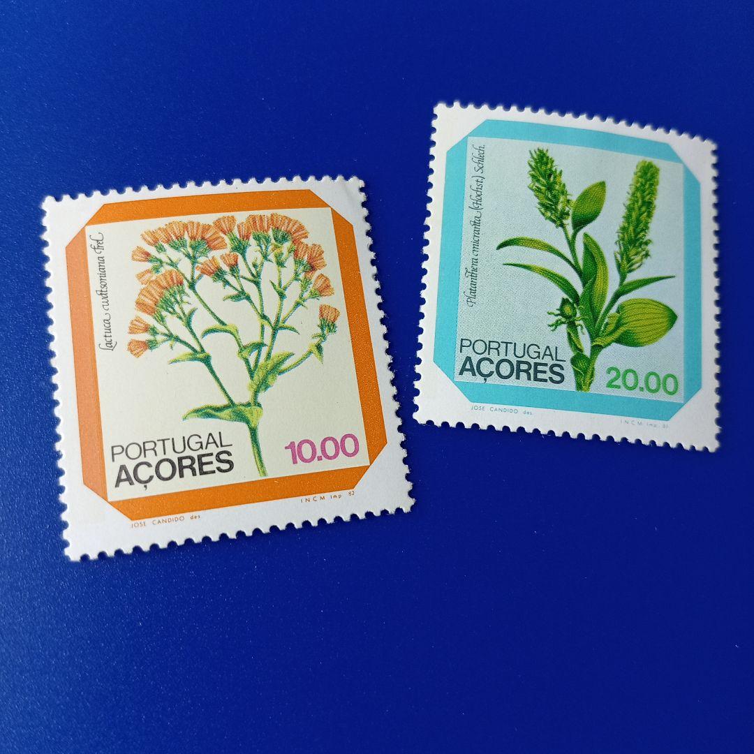 3348 外国切手 ドイツ 1991年 花 シリーズ 5種完