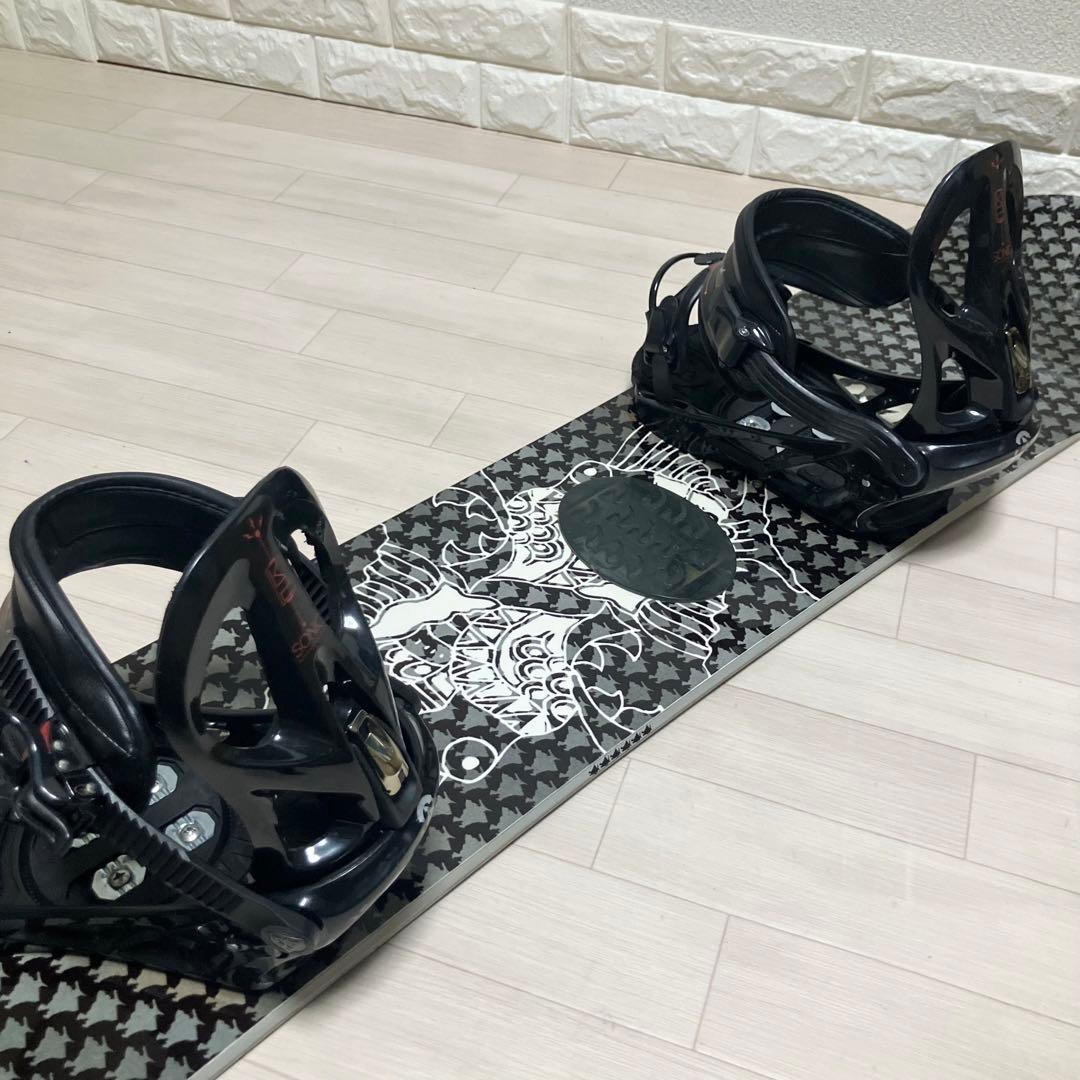 k2ケーツー城本敏由樹コラボスノーボードセット158cm/k2 SONICバイン