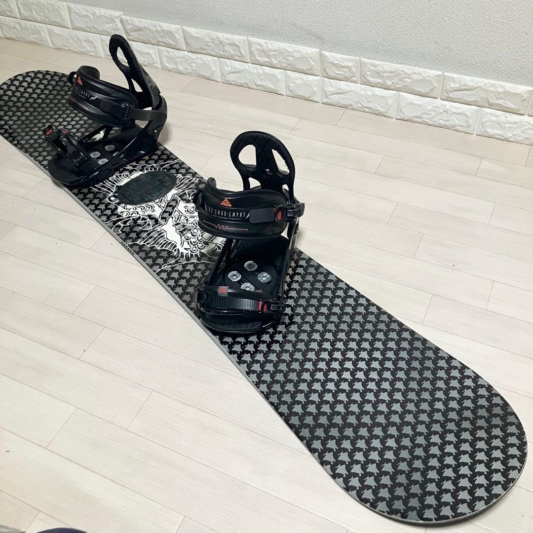 k2ケーツー城本敏由樹コラボスノーボードセット158cm/k2 SONICバイン