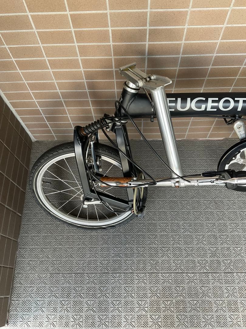 PEUGEOT 折りたたみ自転車 ブラック