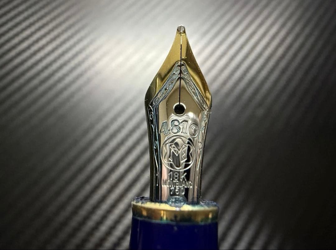 美品 モンブラン 20144 ソリテールラムセス2世 M 中字 万年筆