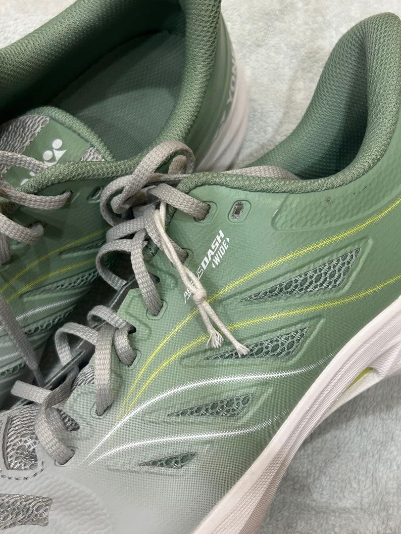 【美品】YONEX ソフトテニスシューズ AERODASH WIDE 27.0