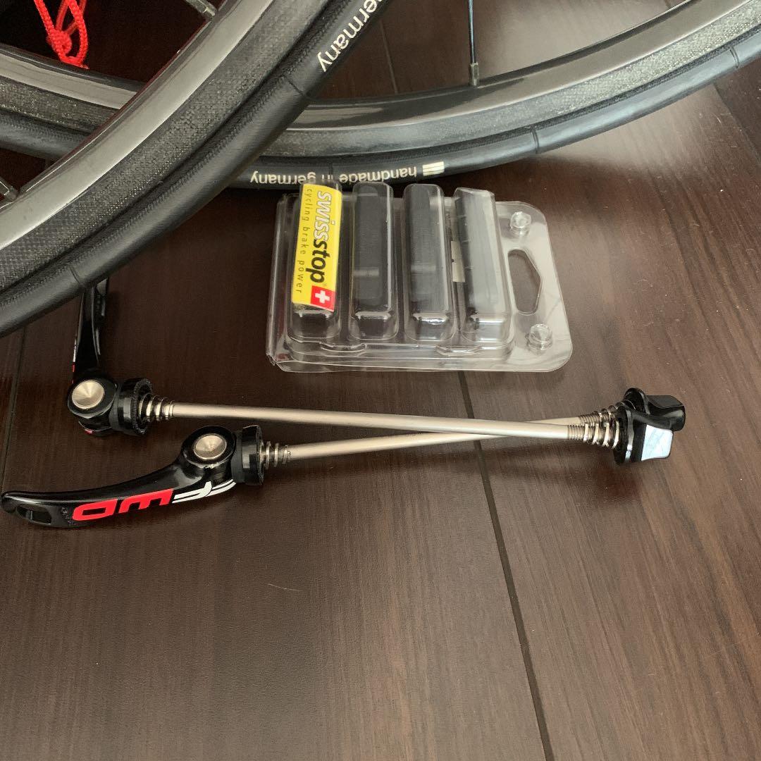 ファストフォワード F2R カーボンチューブラー 240s ホイールセット