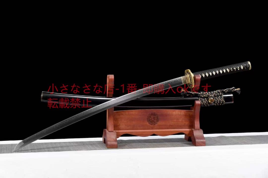 銅装T 10焼刃牛角鞘『嫦娥奔月』 古兵器 武具 刀装具 日本刀 模造刀 居合刀