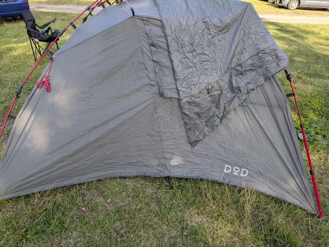 DOD　ライダーズバイクインテント　グレー