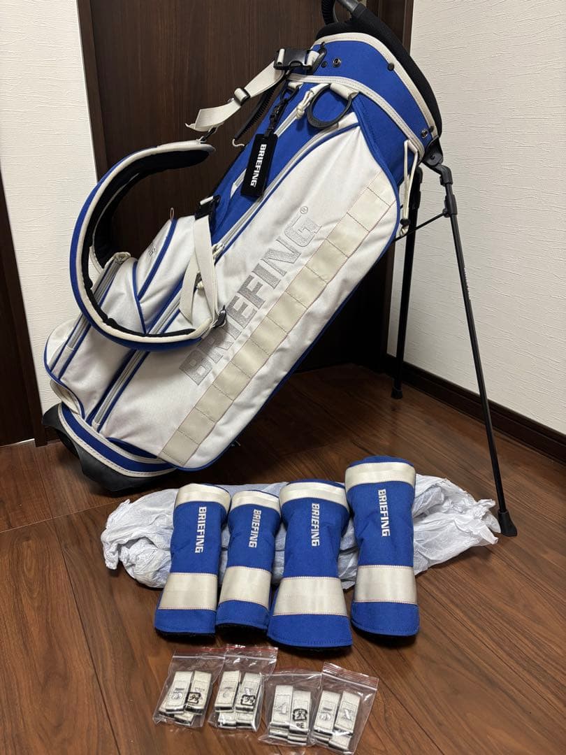 ブリーフィング　キャディバッグ　ヘッドカバー　フェアウェイウッド　ユーティリティ