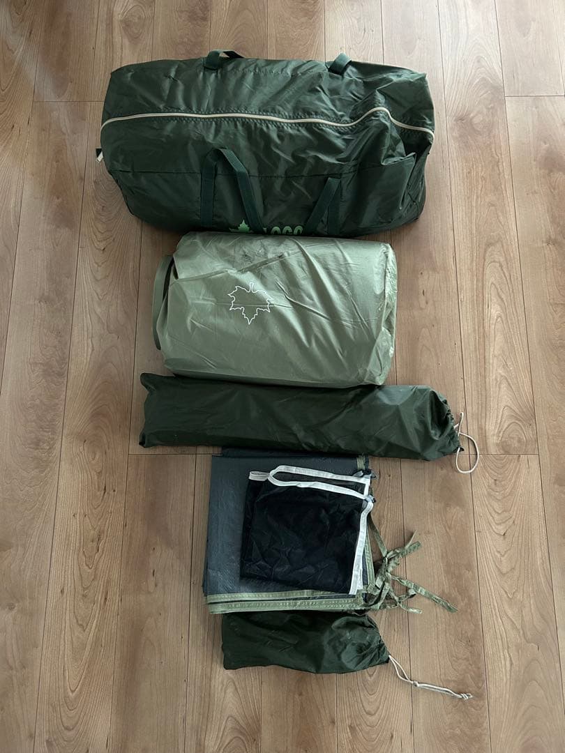 LOGOS A-1093 ドーム型テント オリーブグリーン