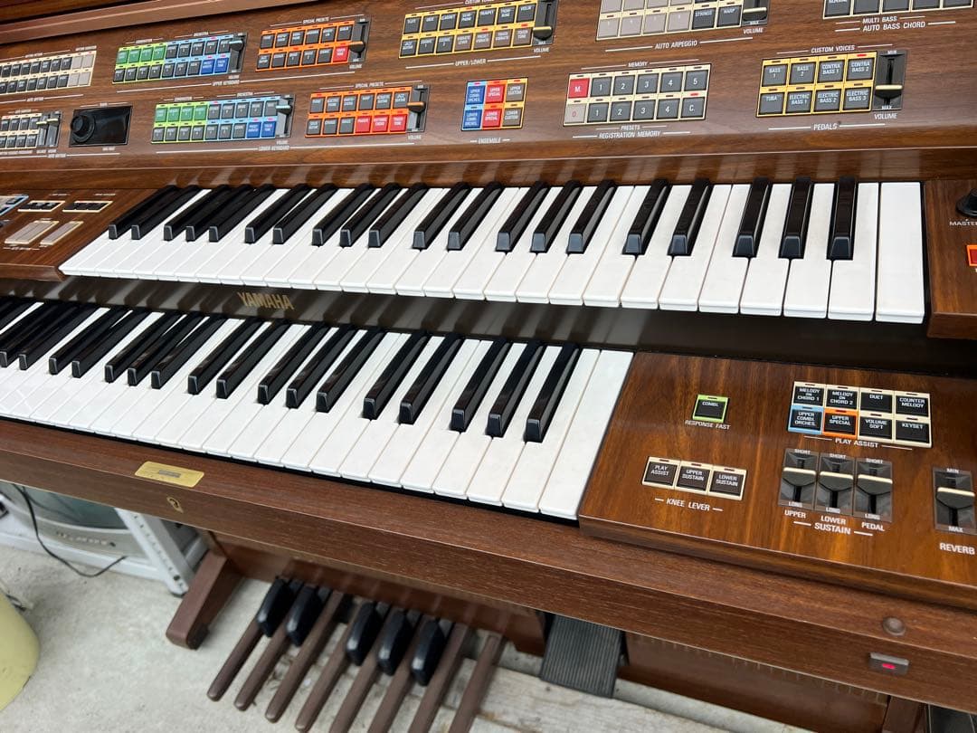 青森県八戸市より ヤマハ　エレクトーン　fs-30 昭和　レトロ