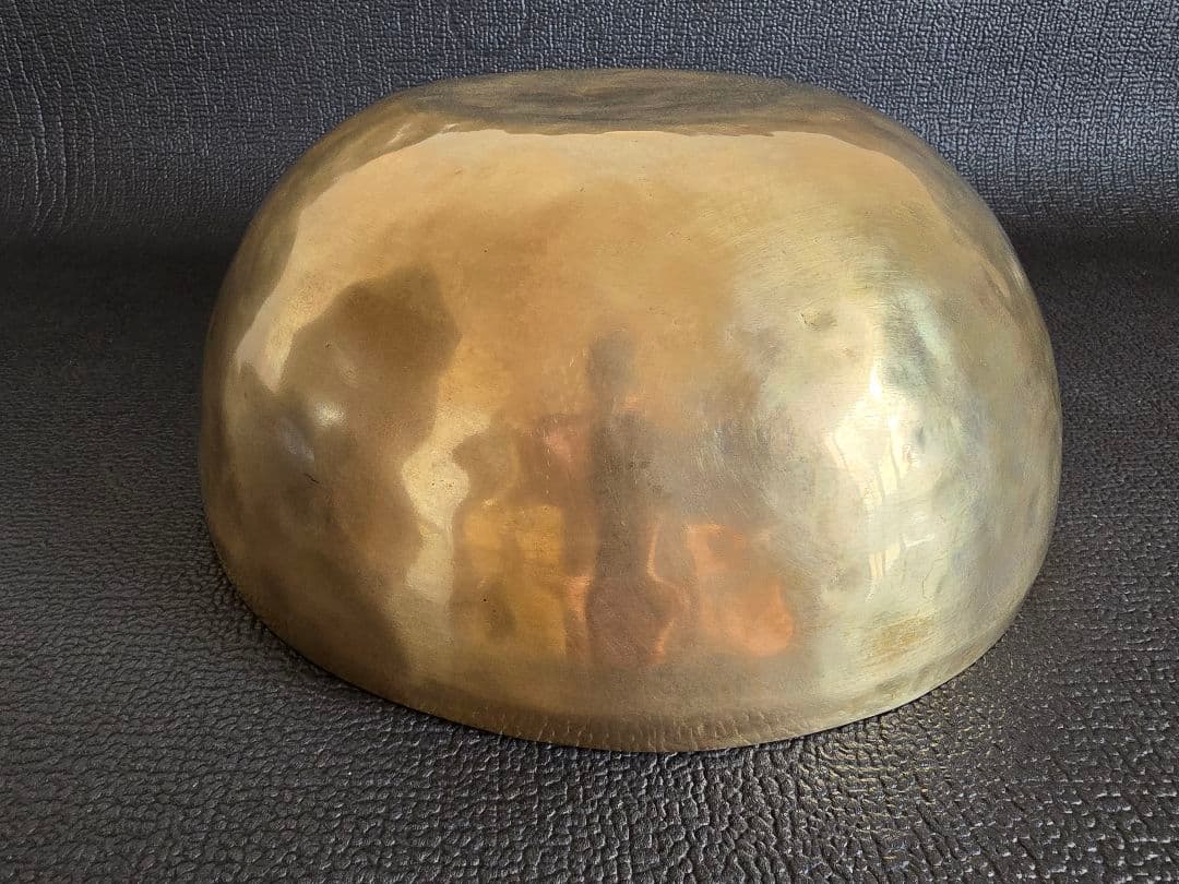 アマナマナ amanamana チベット・シンギングボウル 渋金・大サイズ