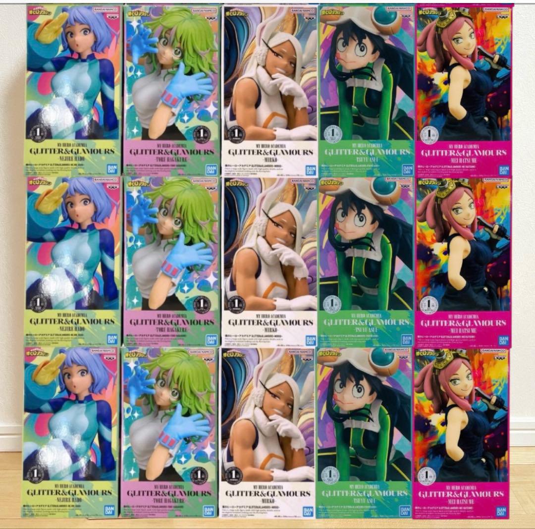 僕のヒーローアカデミア フィギュアGLITTER&GLAMOURS まとめ売り