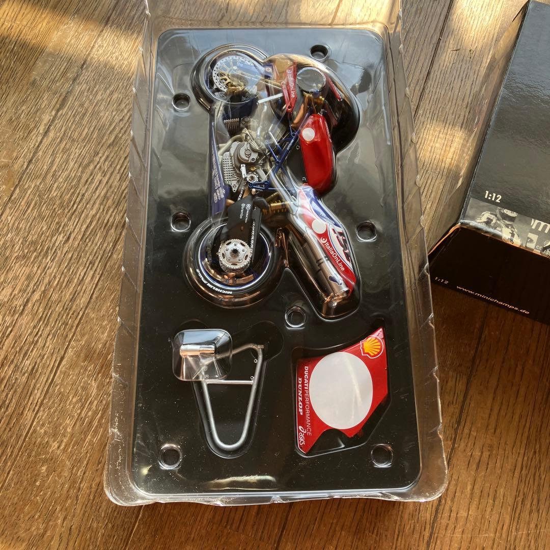 【新品・未使用】ミニチャンプス　DUCATI 996R 1/12