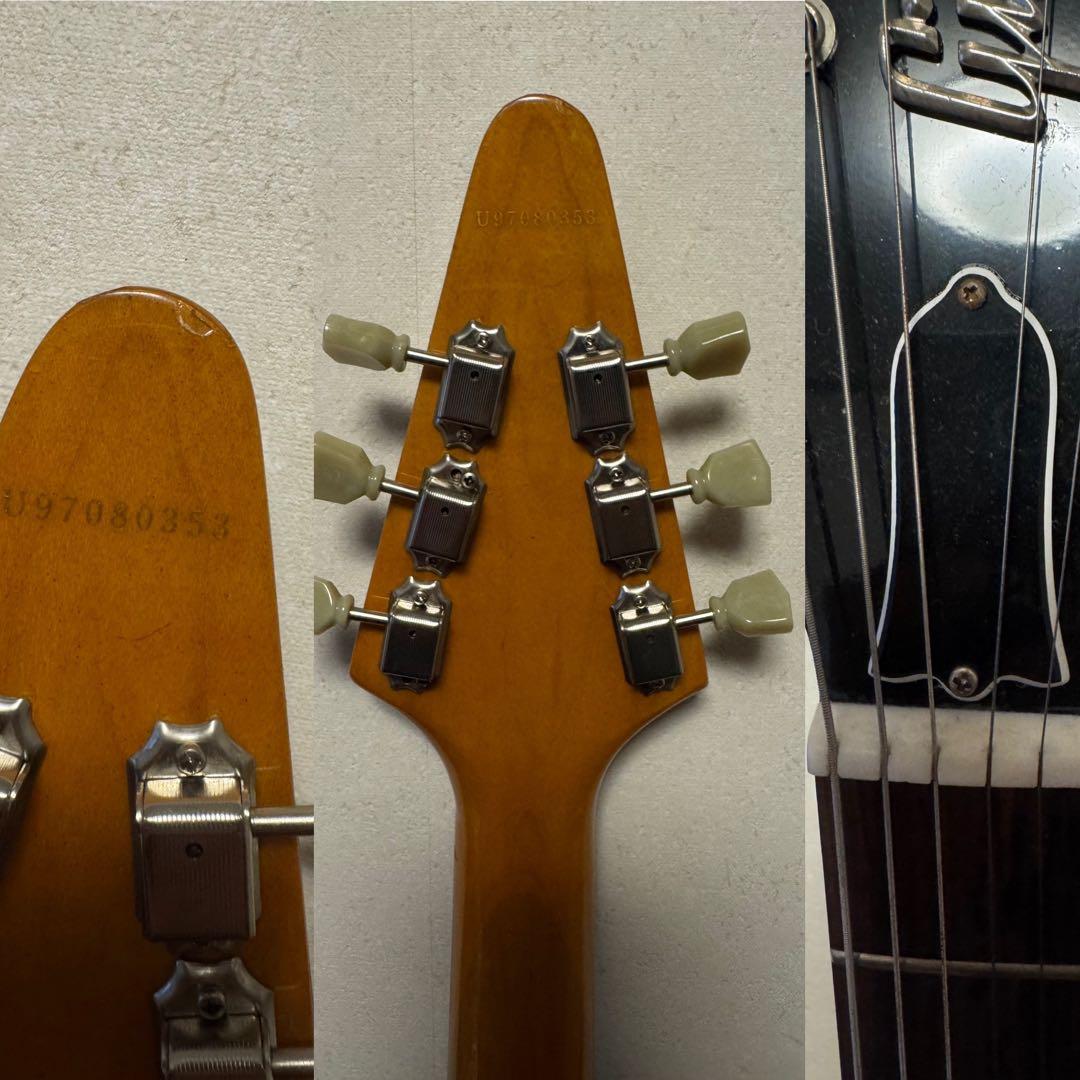 エピフォン　Epiphone 1958 KORINA フライングV 自作ギター