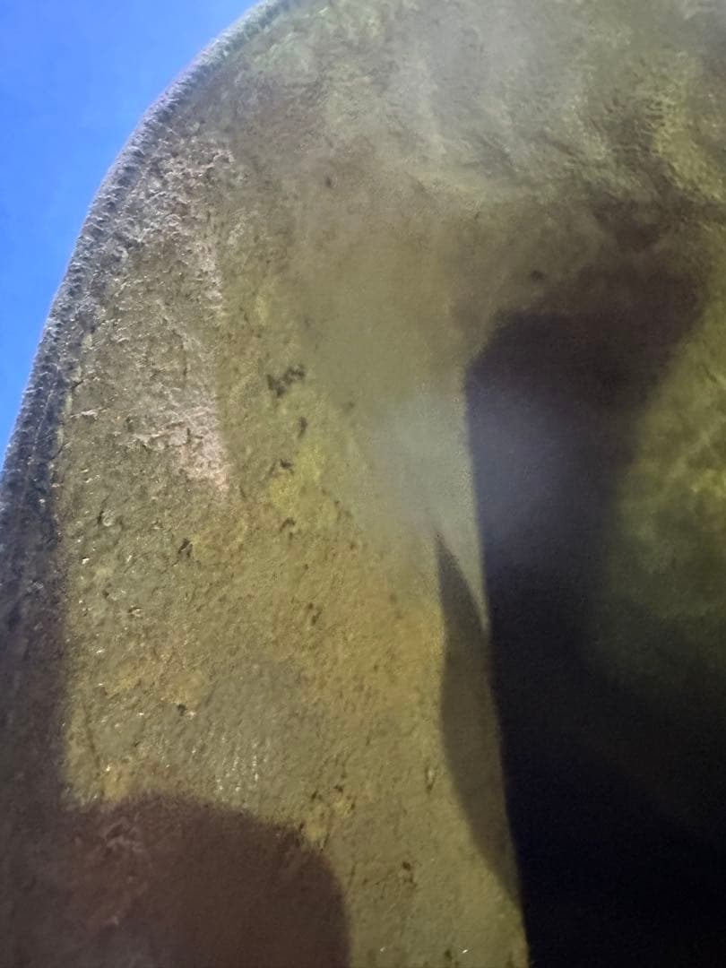 総革ロングブーツ木製キーパー付民族資料館保管品レトロアンティーク革靴 乗馬海軍型