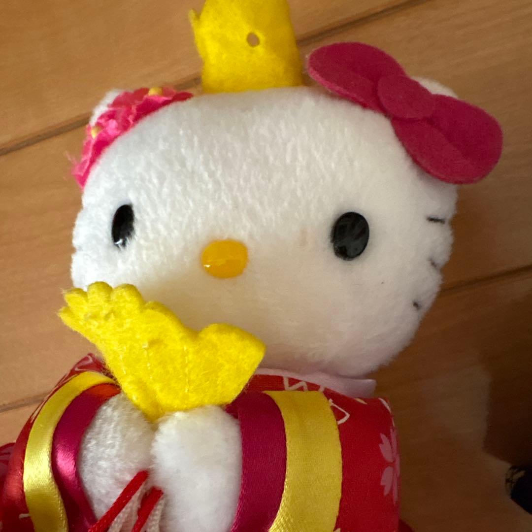 ハローキティ キティちゃん ダニエル ひな祭り お雛様 ぬいぐるみセット お手玉