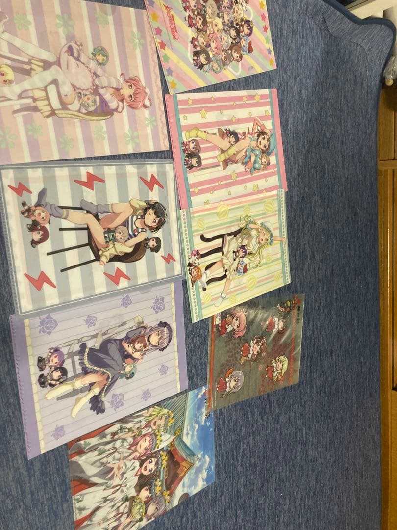 バンドリクリアファイル3点からです！