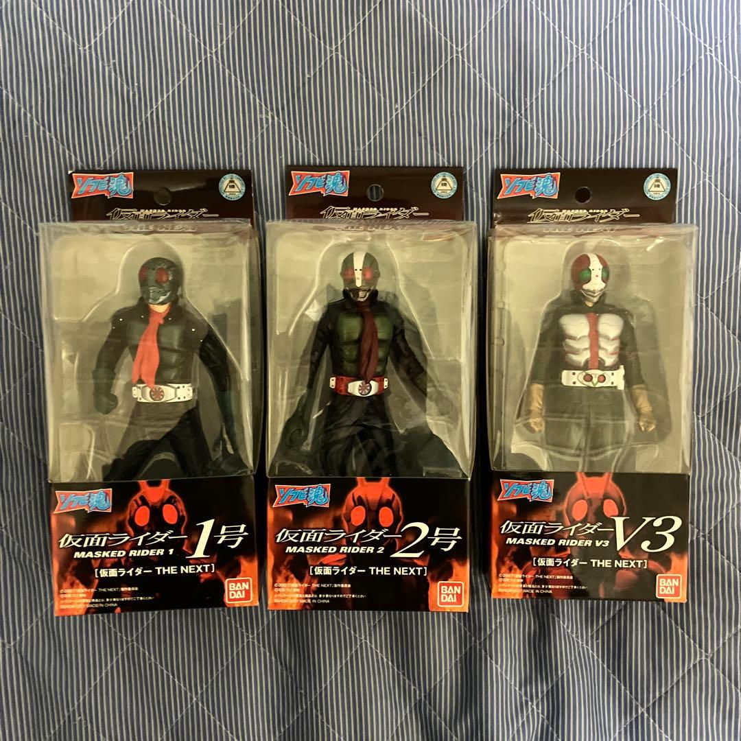 ソフビ魂　仮面ライダー　THE FIRST THE NEXT