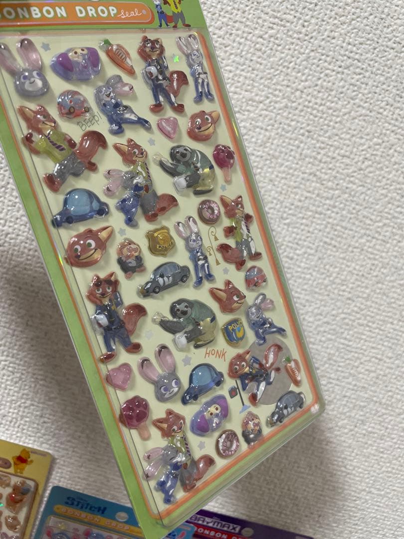 ディズニーボンボンドロップシールズートピアボンボンドロ　クラシック　モンスターズ