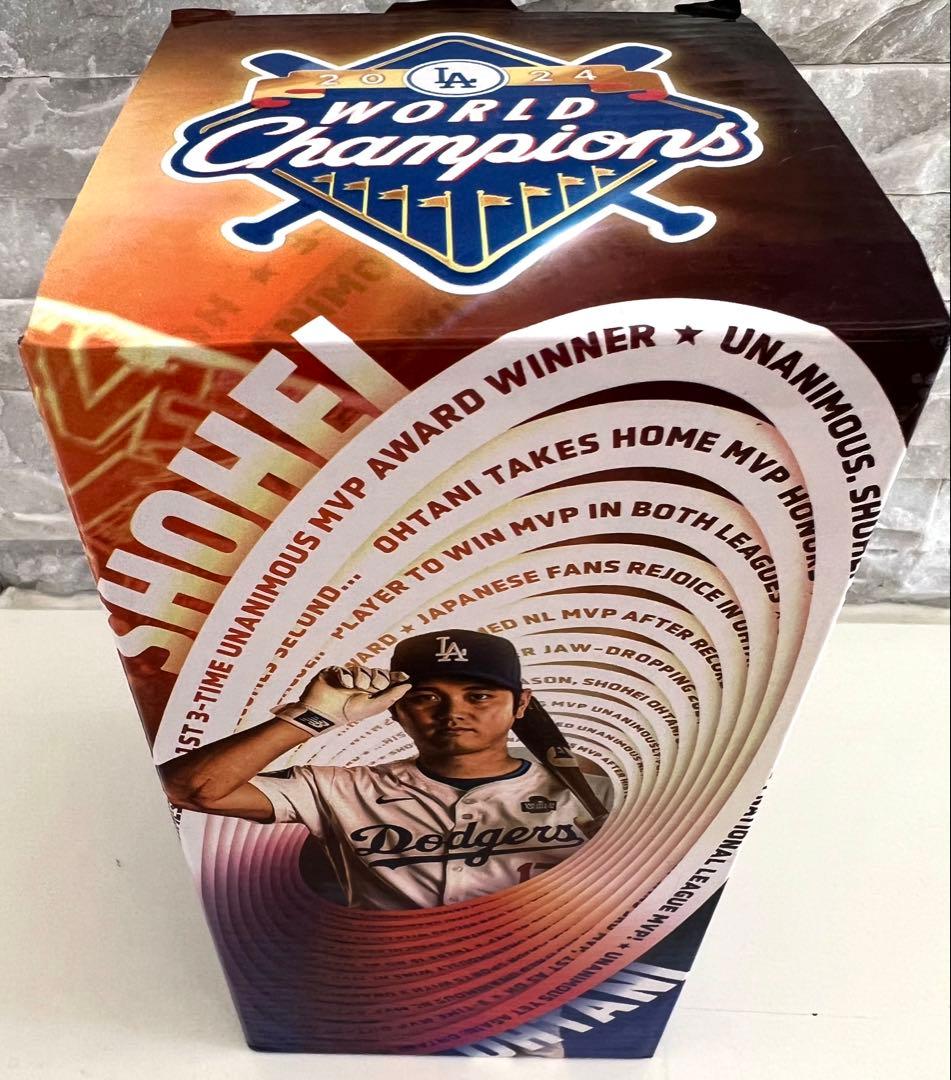 ★新品・未使用：世界に一つのレア逸品★大谷翔平2024MVPボブルヘッド表面粘土