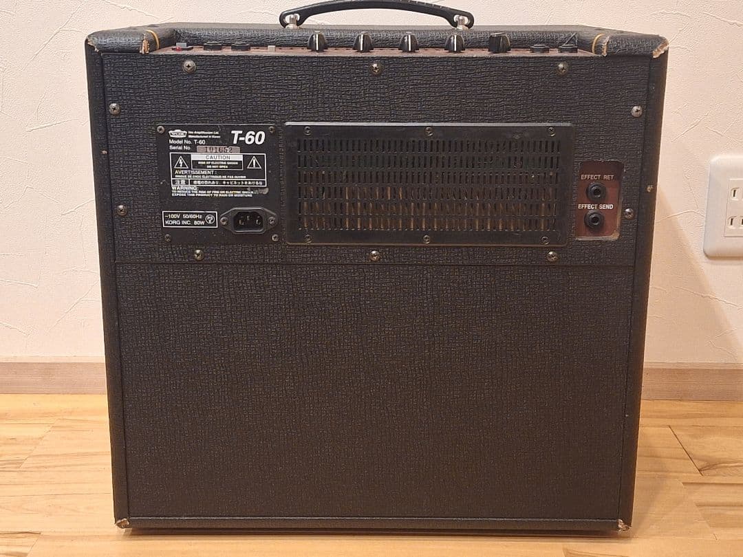 送料別着払いにて値下げ VOX T-60 ベースアンプ