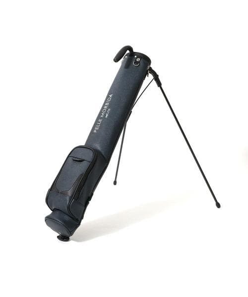 未使用 ペッレモルビダ セルフスタンド キャディバッグ ネイビー PG016