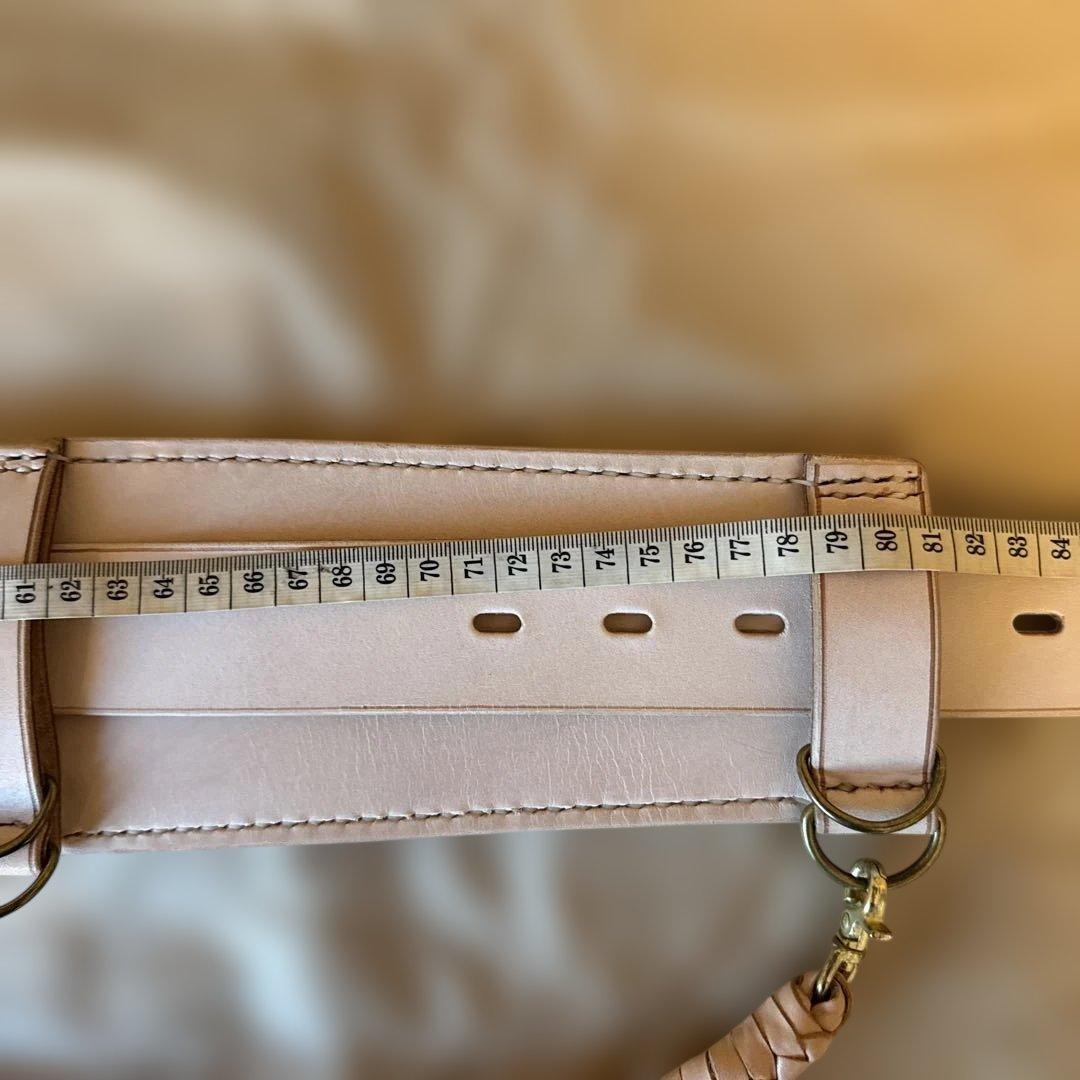 フィッシングベルト　レザークラフト