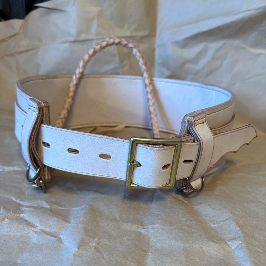 フィッシングベルト　レザークラフト