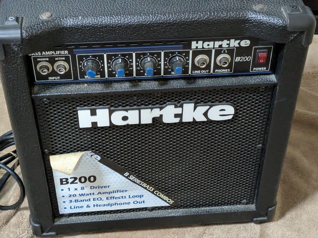 Hartke B200 ベース用アンプ