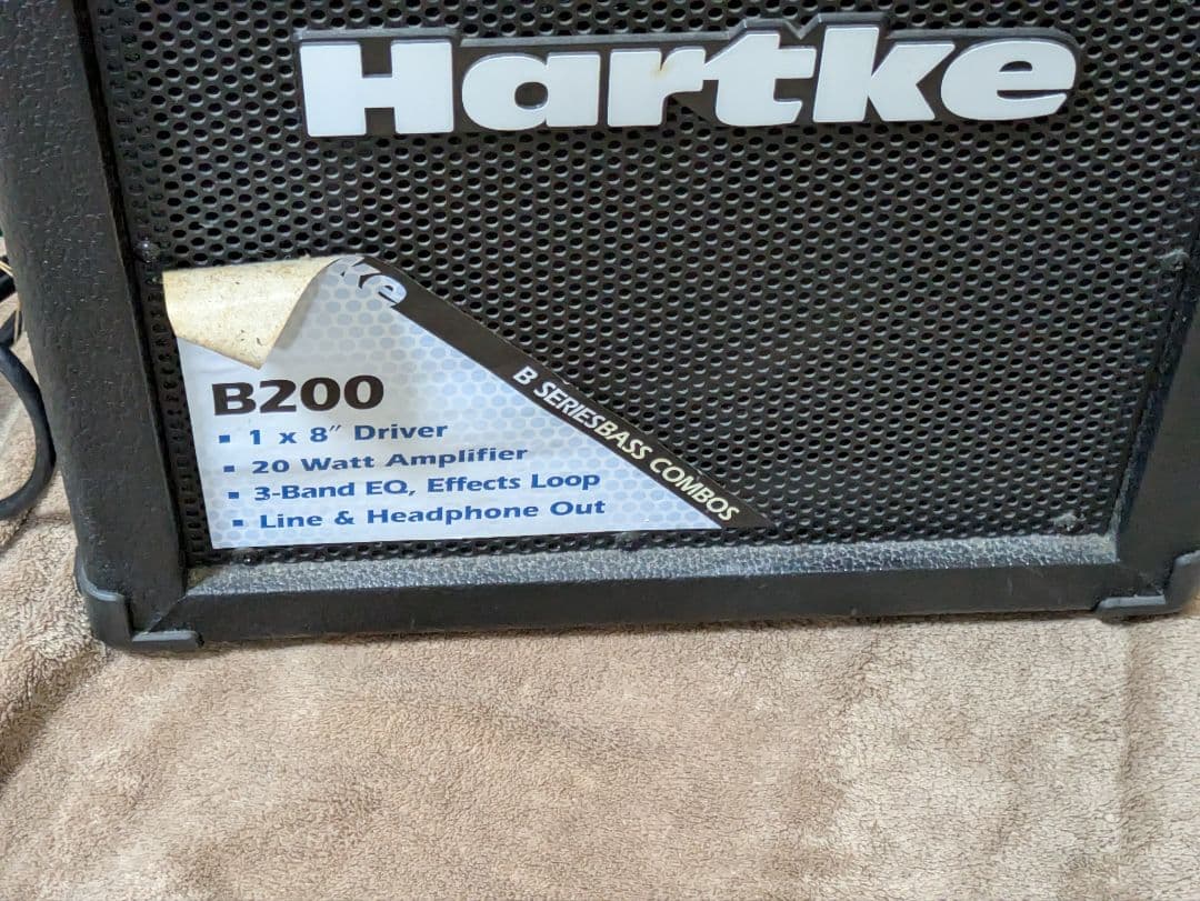 Hartke B200 ベース用アンプ