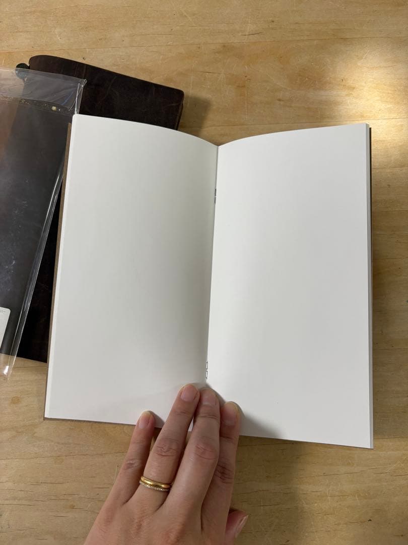 旧ロゴ MIDORIトラベラーズノート レギュラー ブラウン