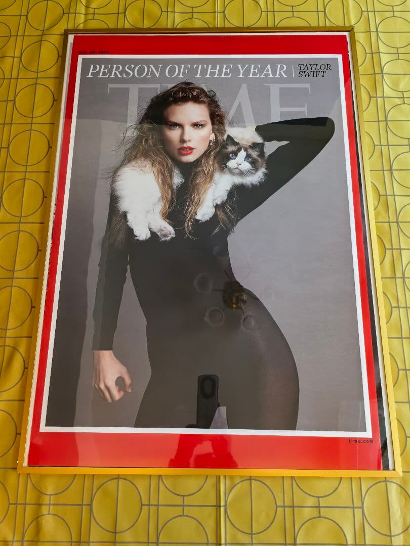 TIME誌恒例の2023年「今年の顔」表紙3デザイン　TIMEポスター