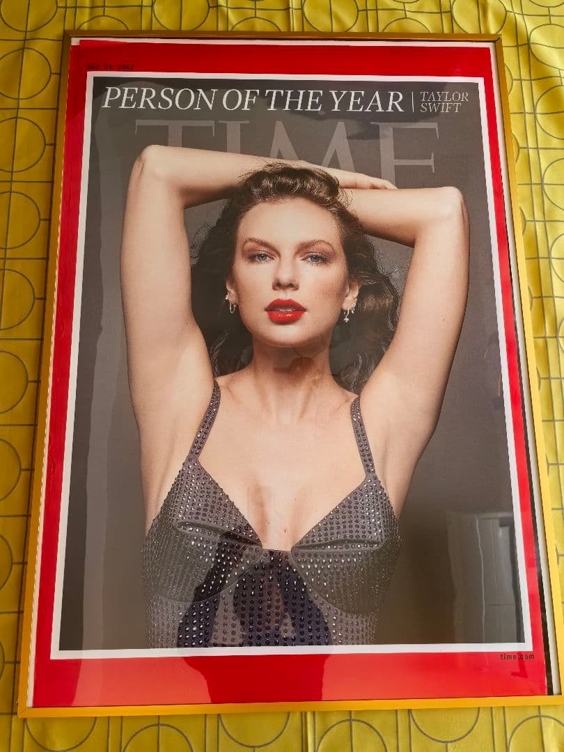 TIME誌恒例の2023年「今年の顔」表紙3デザイン　TIMEポスター