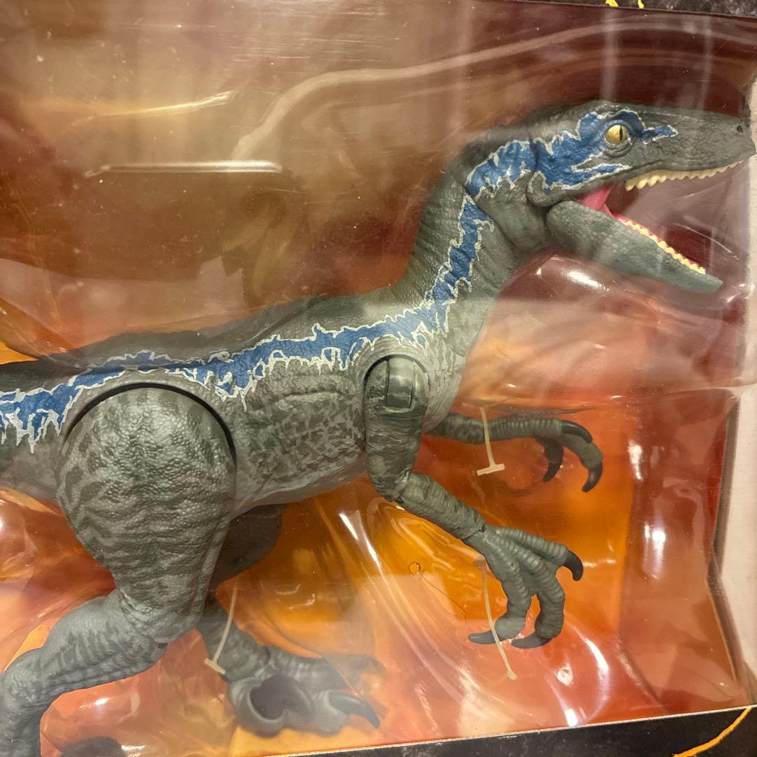 マテル　ジュラシックワールド　ヴェロキラプトル　4体　アンバーコレクション