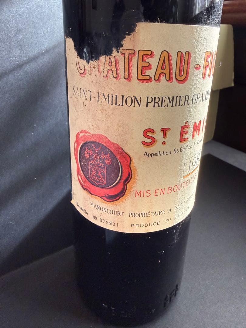 Château Figeac 1982年 赤ワイン